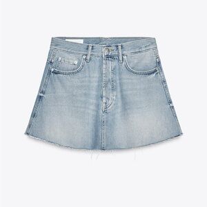 Denim Mini Skirt